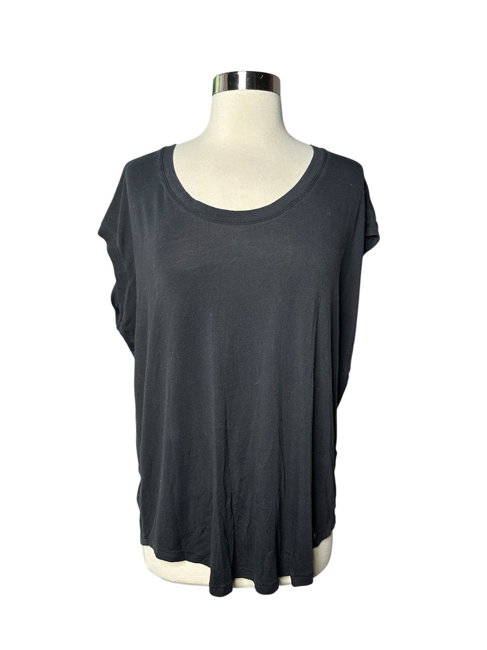 Athleta Black Hi Lo T-shirt